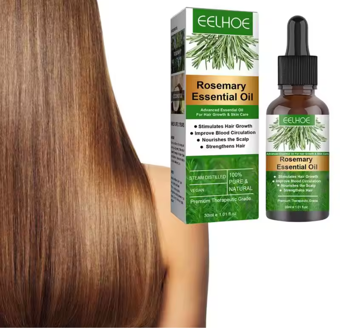 Rosemary And Coconut Oil, Accelerates Hair Growth.